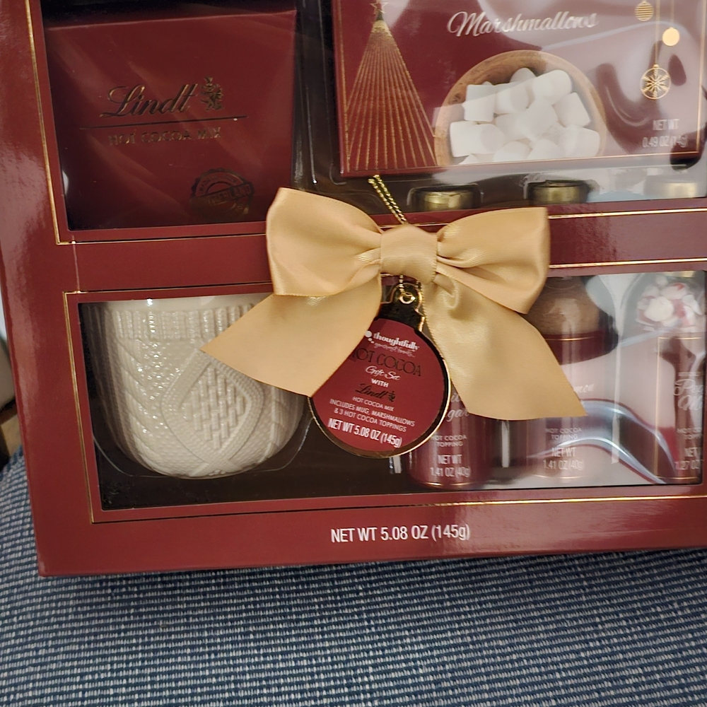 Chocolate Gift Set with Cream Mug